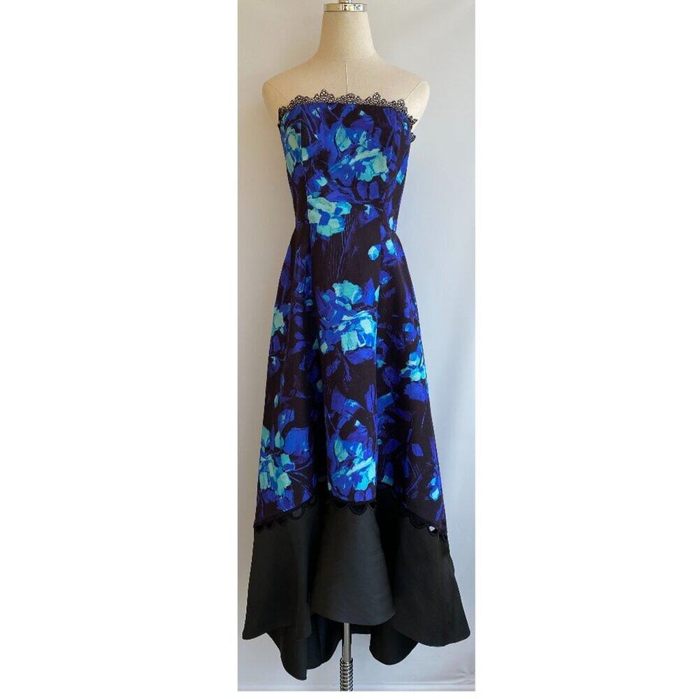 Sachin & Babi Noir Fit and Flare Dress Gown sz 4
